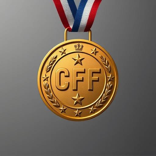 Medaglia d'oro come simbolo di raggiungimento e qualit&agrave;.